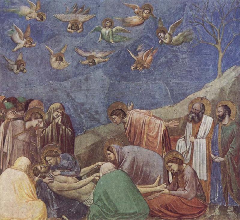GIOTTO di Bondone The Lamentation of Christ